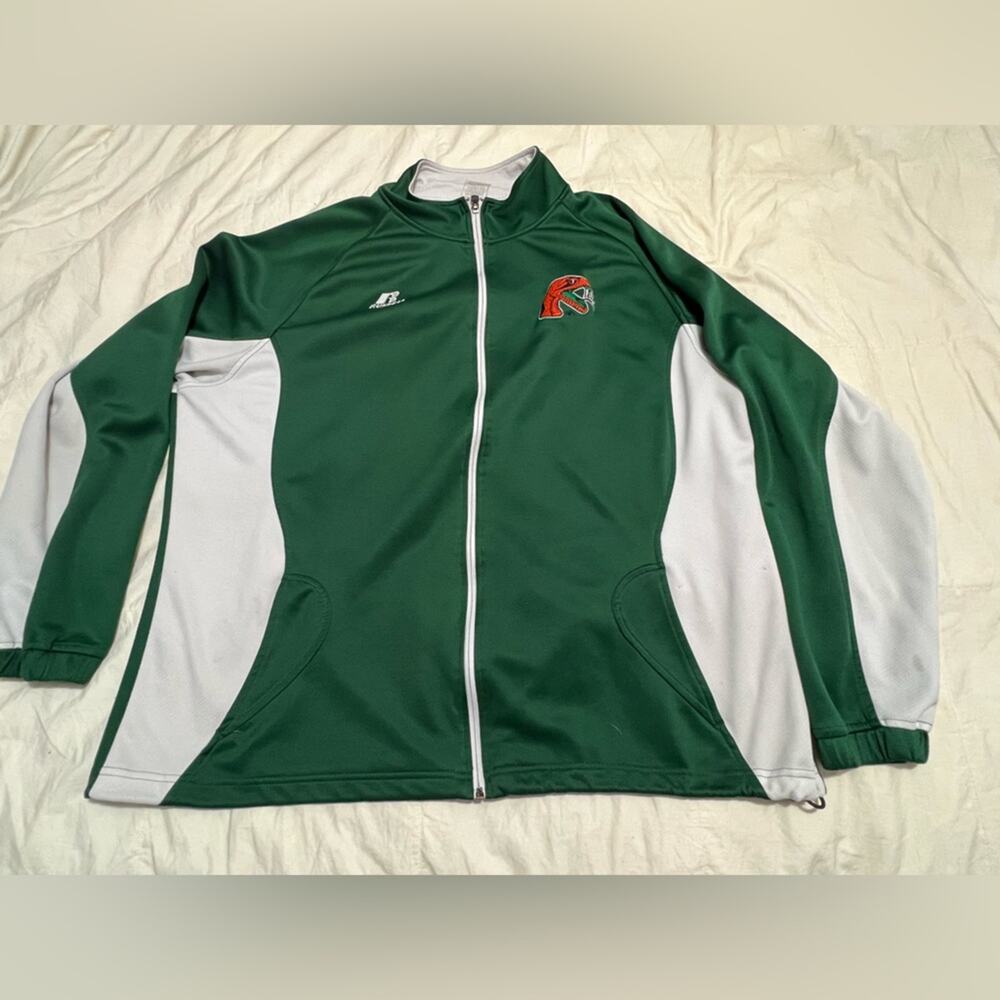 RARE TEAM ISSUE Florida A & M Rattlers Russell Athletic Jacket SIZE XL CLEAN